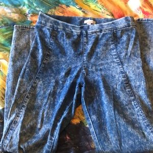 White washed jeggings!